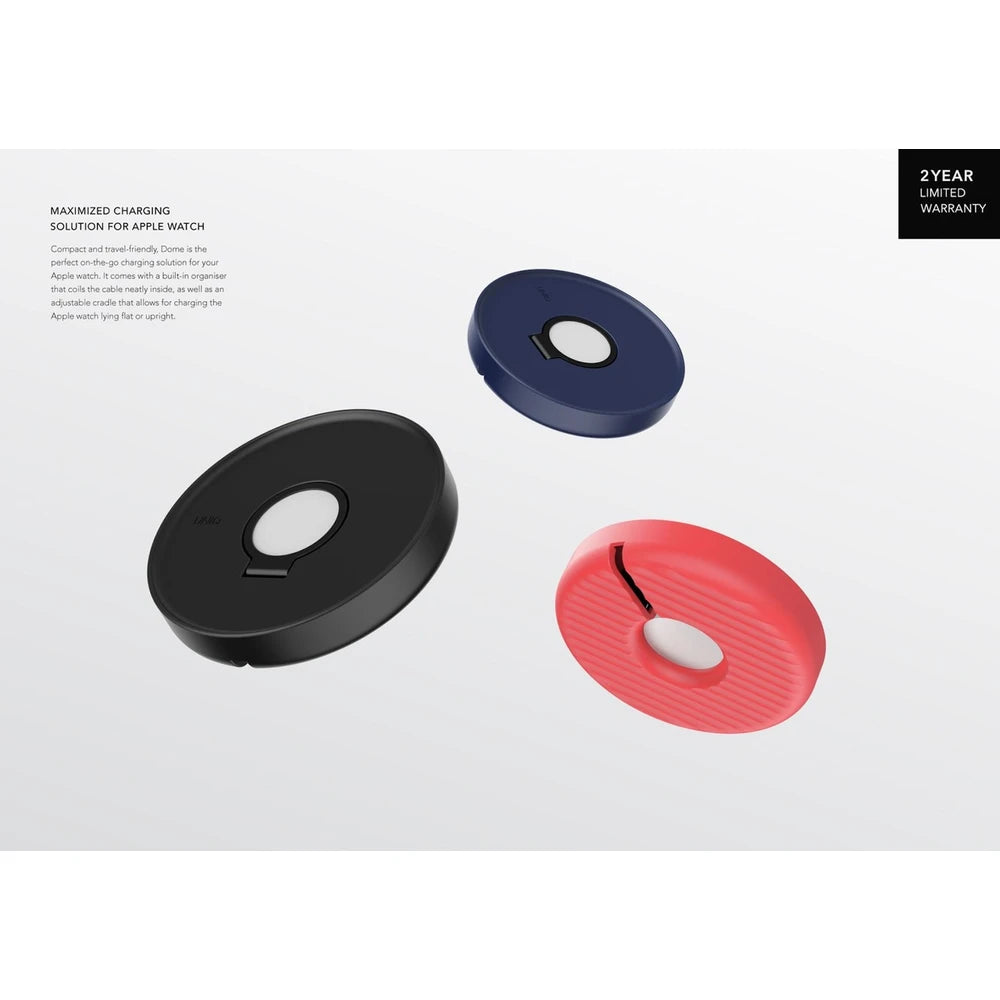 حامل UNIQ Dome لساعة Apple Watch باللون الوردي
