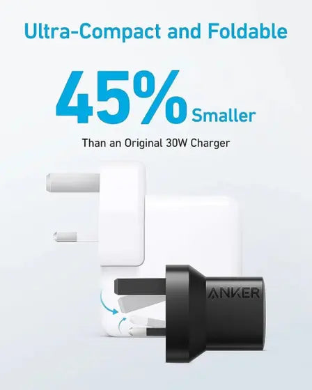 Anker 323 33W Wall Charger (Black)