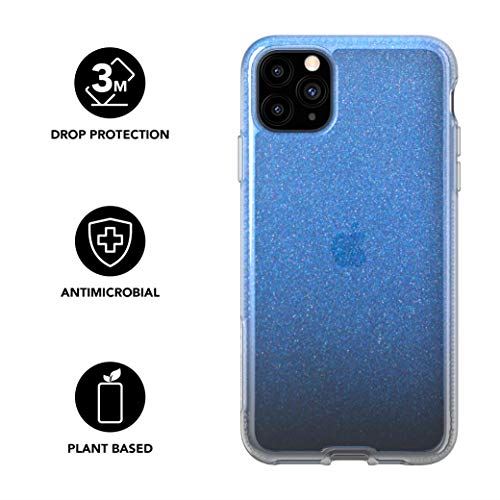 TECH21 Apple iPhone 11 Pro Case - Pure Shimmer Blue - Blue