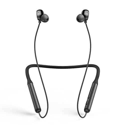 soundcore Anker Life U2i Wireless Headphones, Neckband Bluetooth Headphone - Black