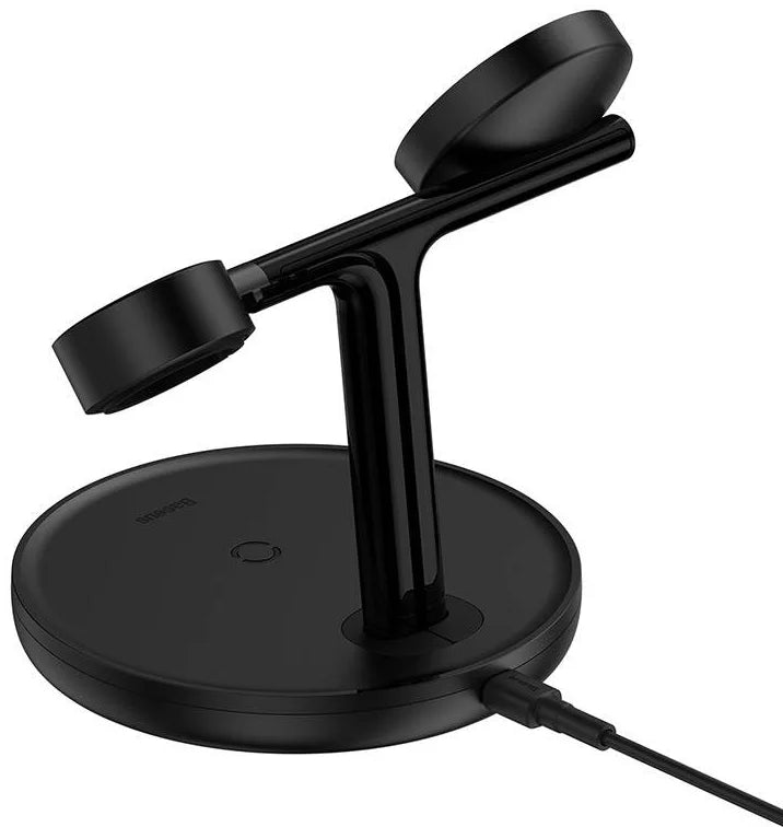 Baseus Swan 3 in 1 Magnetic Charging Bracket 20W Black