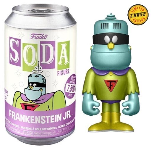 Funko Vinyl Soda Frankenstein Jr. (Metallic Chase Variant)