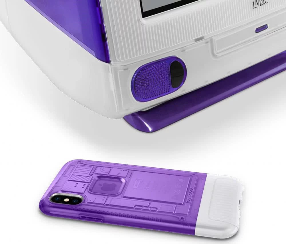 Case SPIGEN - iPhone X/XS Case Classic C1, Grape (057CS24431)