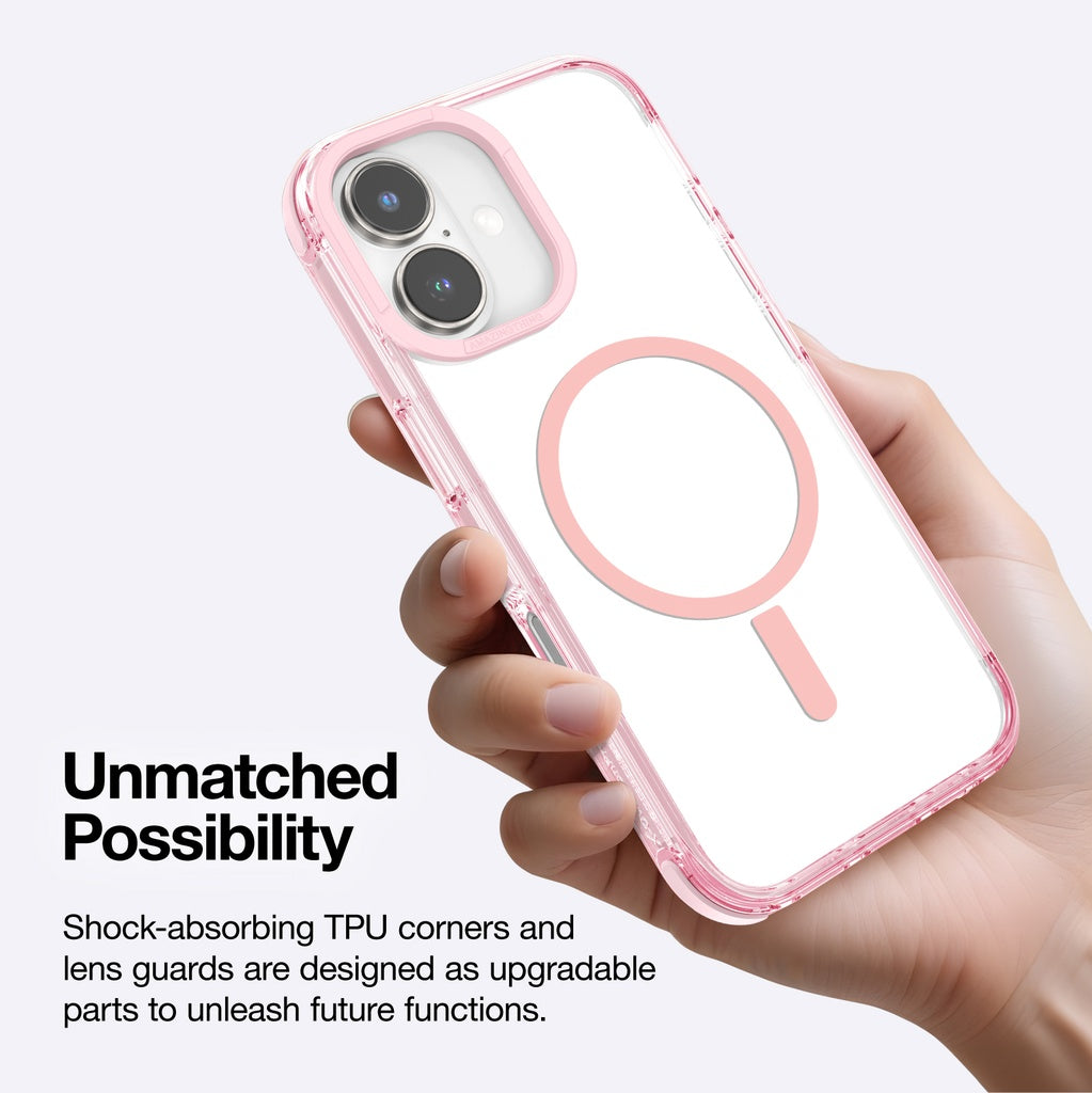 Amazingthing Omni Cover For Iphone 16 Pink