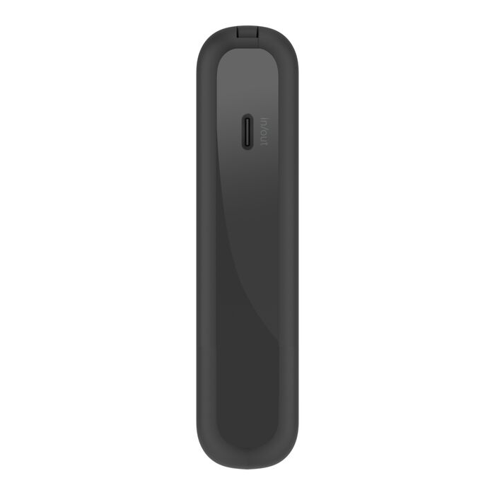شاحن سريع محمول من Belkin مع كابل مدمج 10K PD 20W أسود 