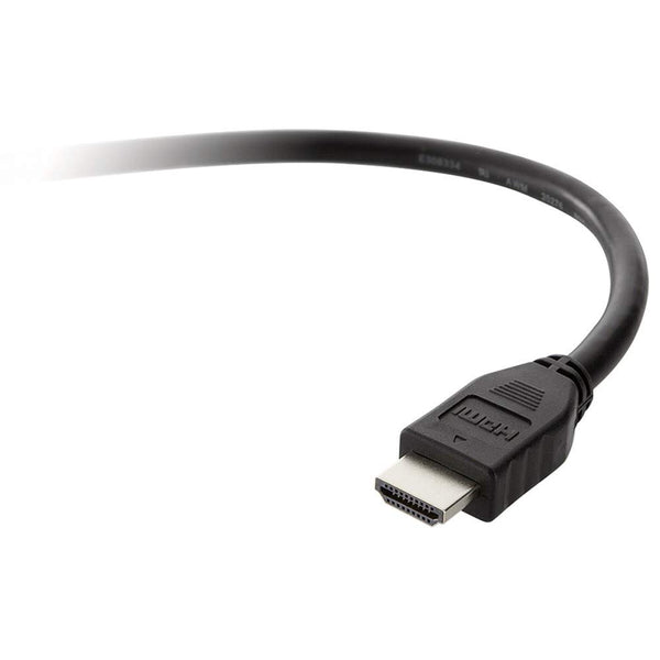 كابل الصوت والفيديو القياسي Belkin HDMI® متوافق مع 4K/Ultra HD كابل HDMI القياسي 3 متر أسود