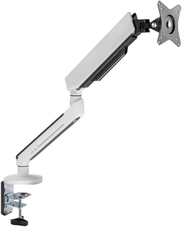 Twisted Minds Premium High-Level Mechanical Spring Gaming Monitor Arm with RGB Lighting White