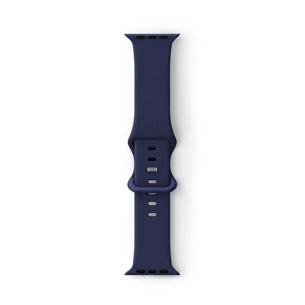 Epico Apple Watch 42/44/45 mm - silicone band, Blue