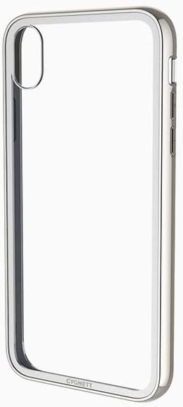 Cygnett Ozone 9H Tempered Glass Case with Built-In Bumper for Apple iPhone XR - White
