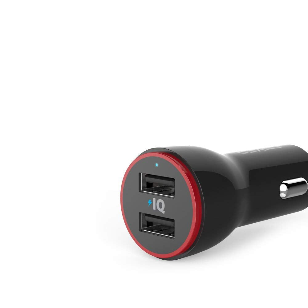 شاحن سيارة Anker A2310H11 PowerDrive 2 USB بقوة 24 وات