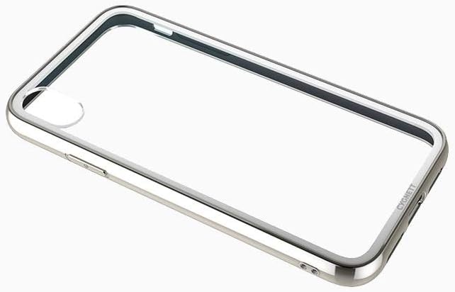 Cygnett Ozone 9H Tempered Glass Case with Built-In Bumper for Apple iPhone XR - White