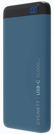 Cygnett ChargeUp Pro 10000 mAh 18W USB-C Powerbank - Teal
