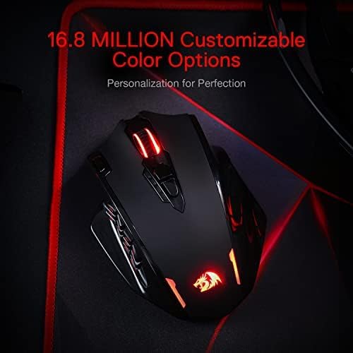 Redragon M913 Impact Elite Gaming Mouse – Wired/Wireless