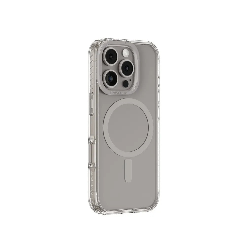 Amazingthing Titan Pro Magsafe Drop Proof Case For iPhone 16 Pro 6.3 (Grey)