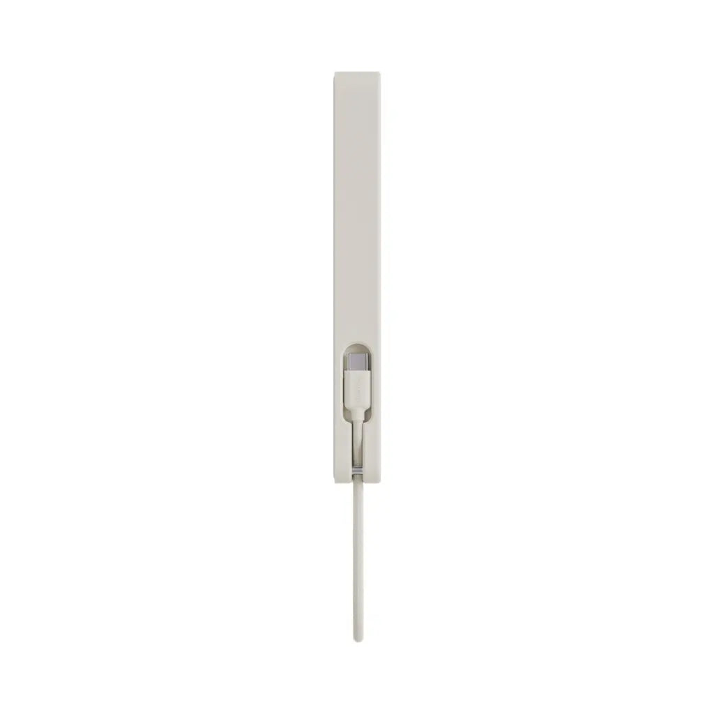 Momax 1-Power X 20000Mah Power Bank With Built-In Usb-C Cable - White