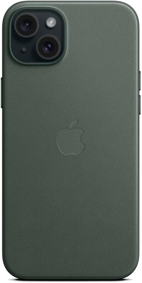 Apple iPhone 15 Plus FineWoven Case with MagSafe - Evergreen
