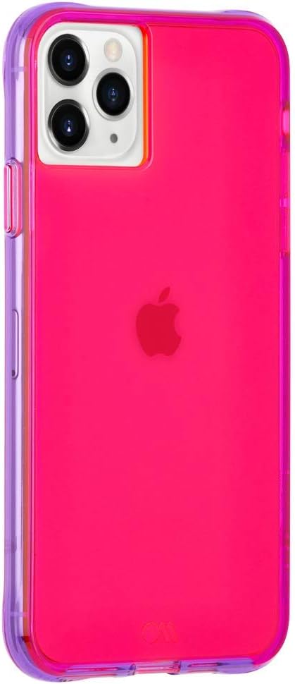 Case-Mate - Tough NEON - Case for iPhone 11 Pro - 5.8 inch - Pink/Purple Neon