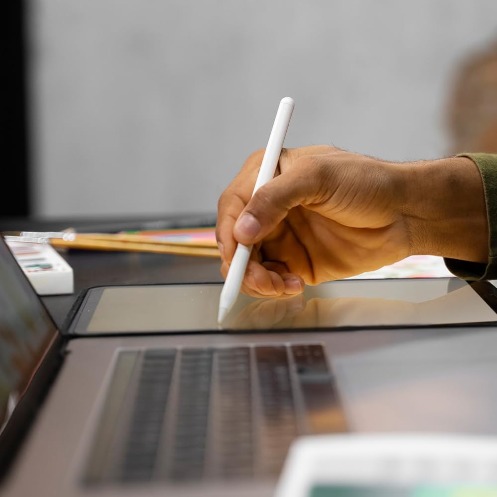 Adonit - Stylus - White Series - Compatible with All iPads - Magnetic Charge on iPad