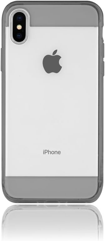 Clear Edge Protective SNAP CASE for iPhone X (Crystal Black)