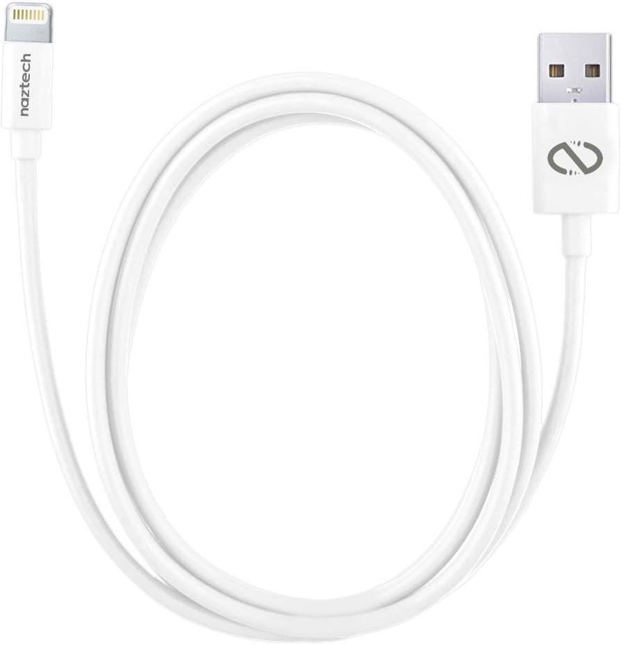 Naztech Apple Certified MFi Lightning 6ft Charge and Sync Cable