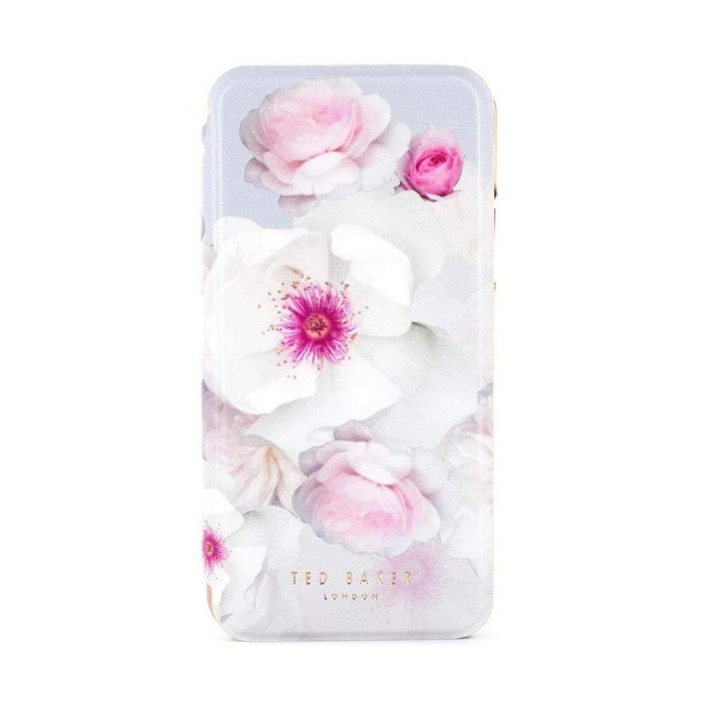 Ted Baker - Mirror Folio Case for iPhone X NALIBISE - Chelsea Grey