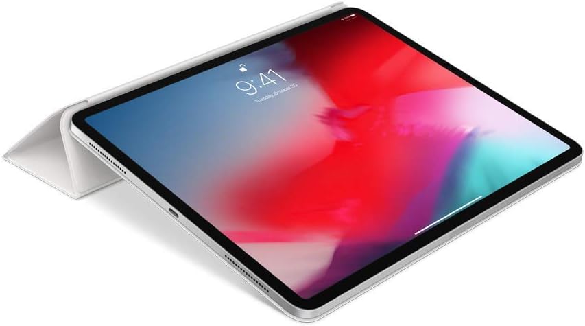 غطاء Apple Smart Folio (لجهاز iPad Pro مقاس 12.9 بوصة - الجيل الثالث) - أبيض