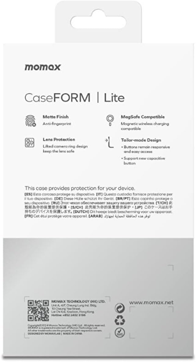 Momax iPhone 16 Pro Lite Magsafe Case - White