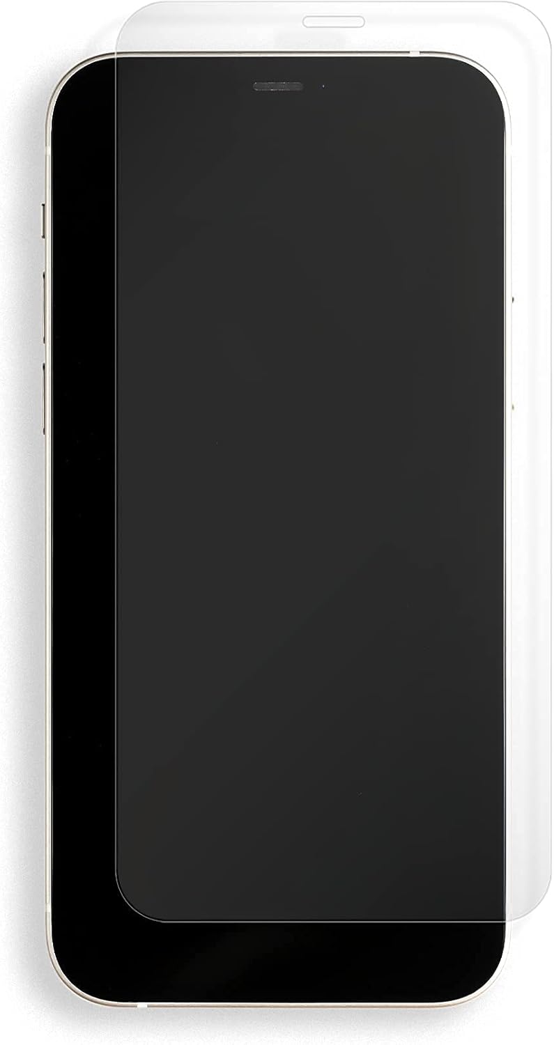 واقي شاشة BodyGuardz Pure 2 Edge Extreme المقاوم للسقوط والخدش مصمم لهاتف iPhone 12 Mini