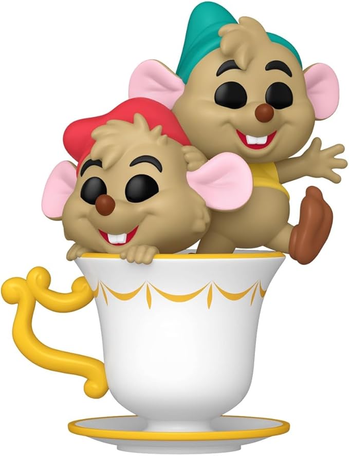 Pop! Disney: Cinderella’s 75th Anniversary – Jaq & Gus in Cup