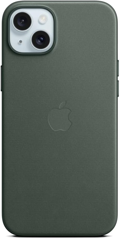 Apple iPhone 15 Plus FineWoven Case with MagSafe - Evergreen
