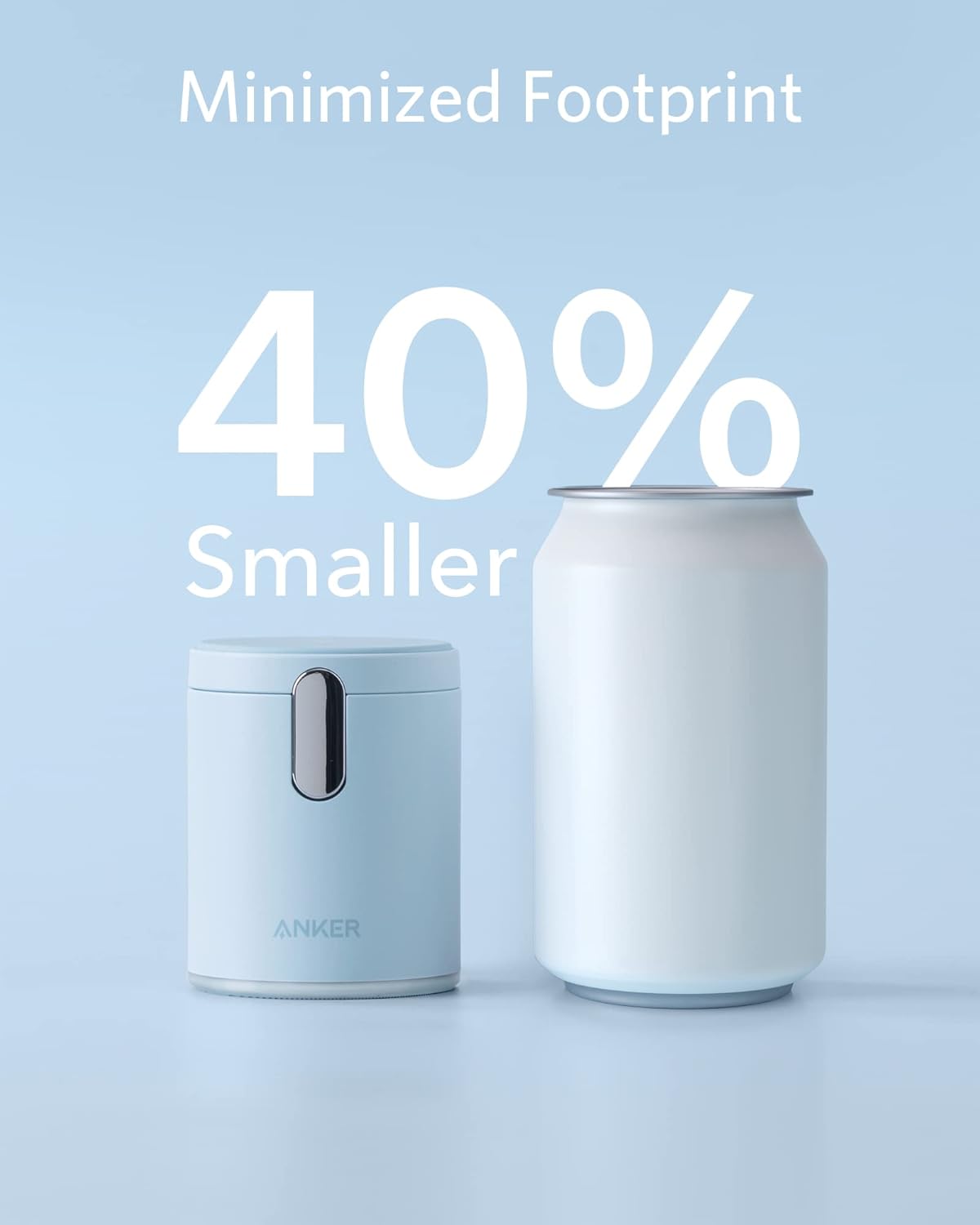 Anker 623 MagGo 2-in-1 Magnetic Wireless Charger – Misty Blue