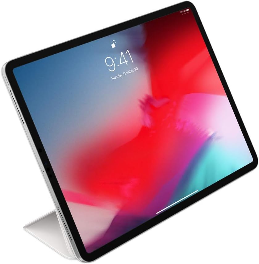 غطاء Apple Smart Folio (لجهاز iPad Pro مقاس 12.9 بوصة - الجيل الثالث) - أبيض
