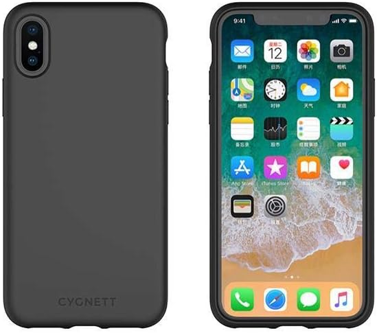 Cygnett Skin Soft Touch Feel Case for Apple iPhone XS Max - Black