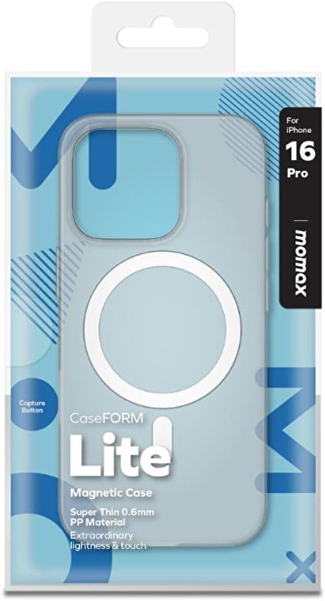 Momax iPhone 16 Pro Lite Magsafe Case - White
