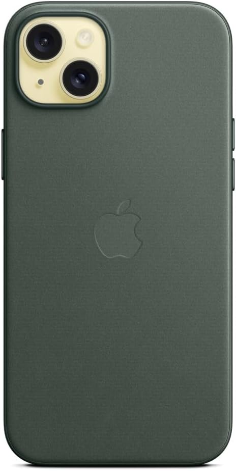 Apple iPhone 15 Plus FineWoven Case with MagSafe - Evergreen