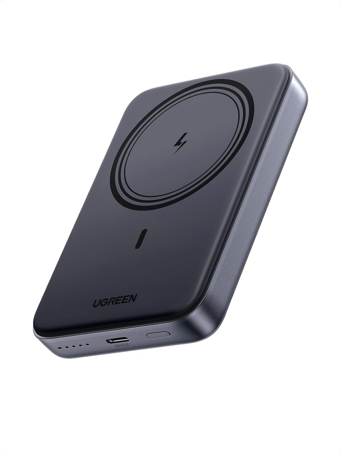 UGREEN Uno Magnetic Wireless Power Bank 10000mAh Black