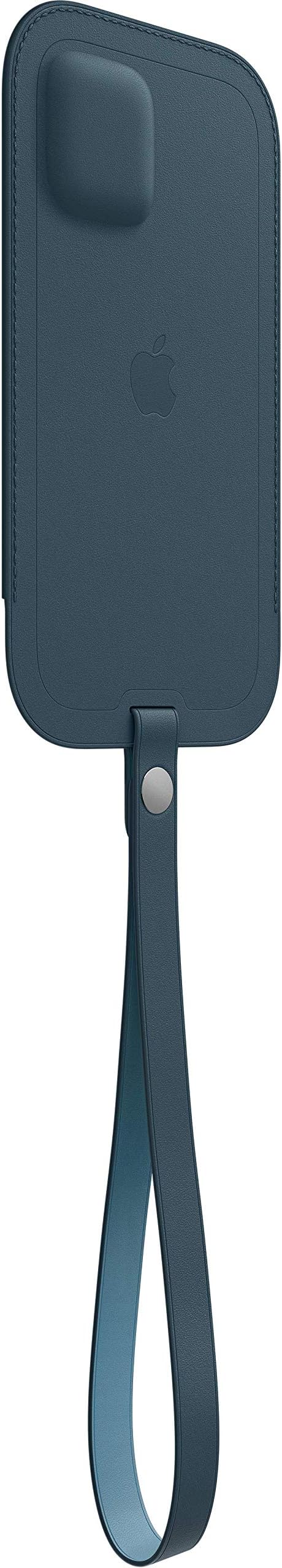 Apple iPhone 12 Pro Max Leather Sleeve with MagSafe - Baltic Blue