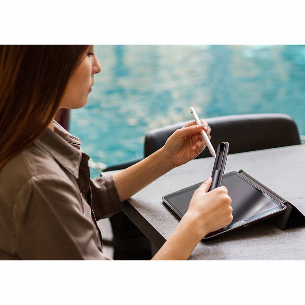 Uniq Sheathe Apple Pencil Holder - Graphite