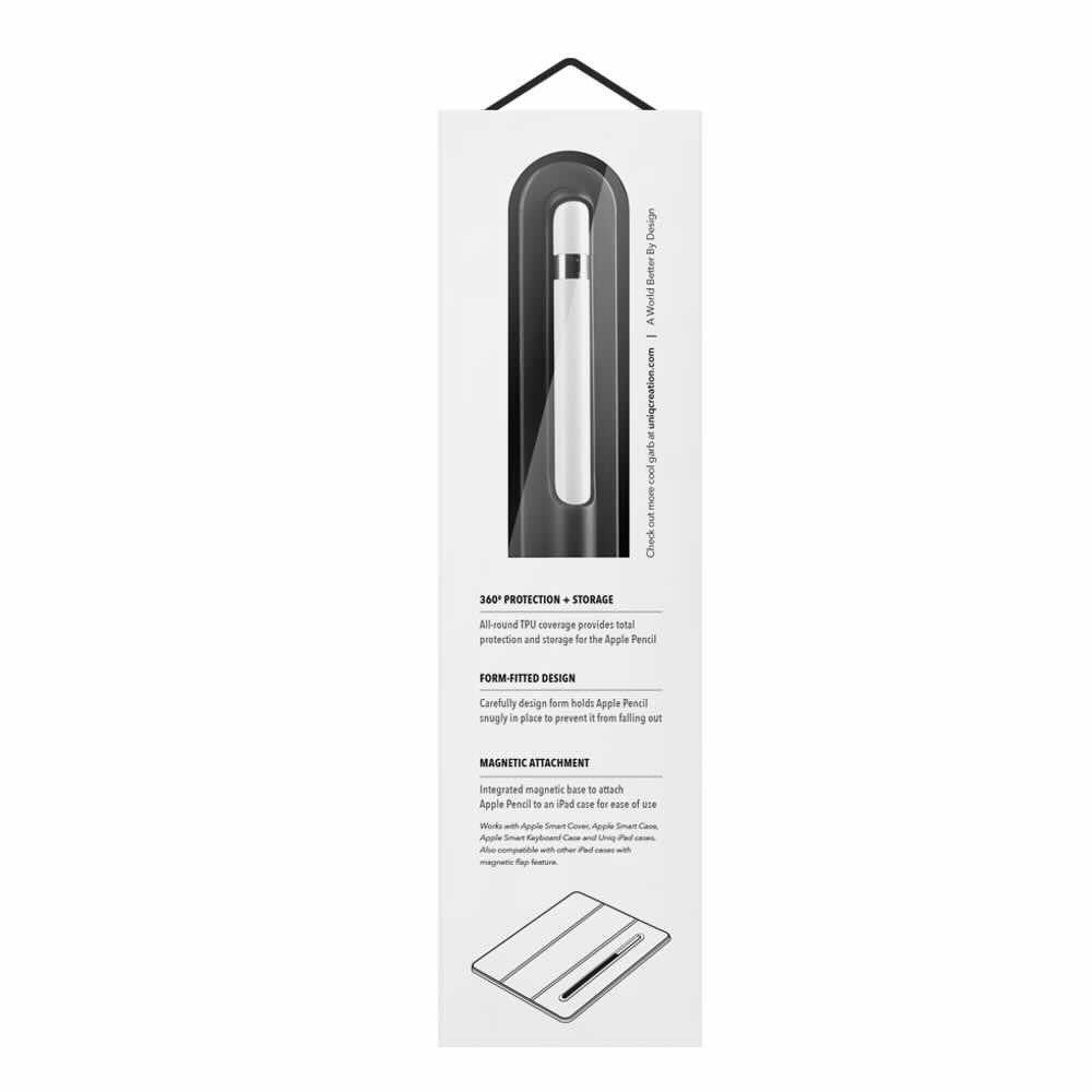 Uniq Sheathe Apple Pencil Holder - Graphite