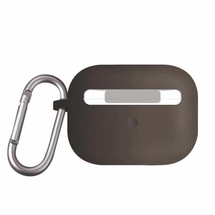جراب سيليكون Uniq Vencer معلق لسماعات Apple AirPods Pro (رملي داكن)