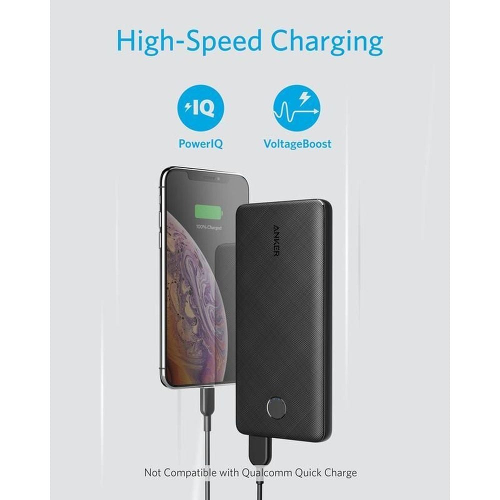 Anker Power Bank 10000mAh Black A1229H11