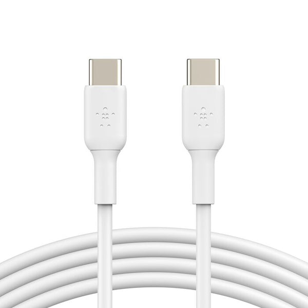 كابل Belkin Boost Charge 60W USB-C إلى USB-C بطول 1 متر أبيض