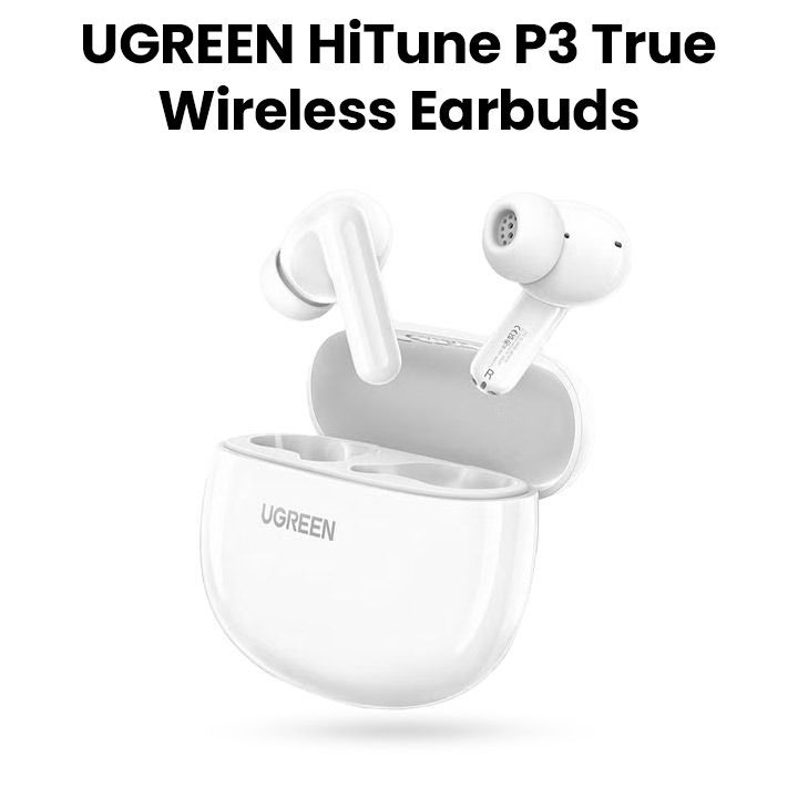 UGREEN HiTune P3 True Wireless Earbuds White