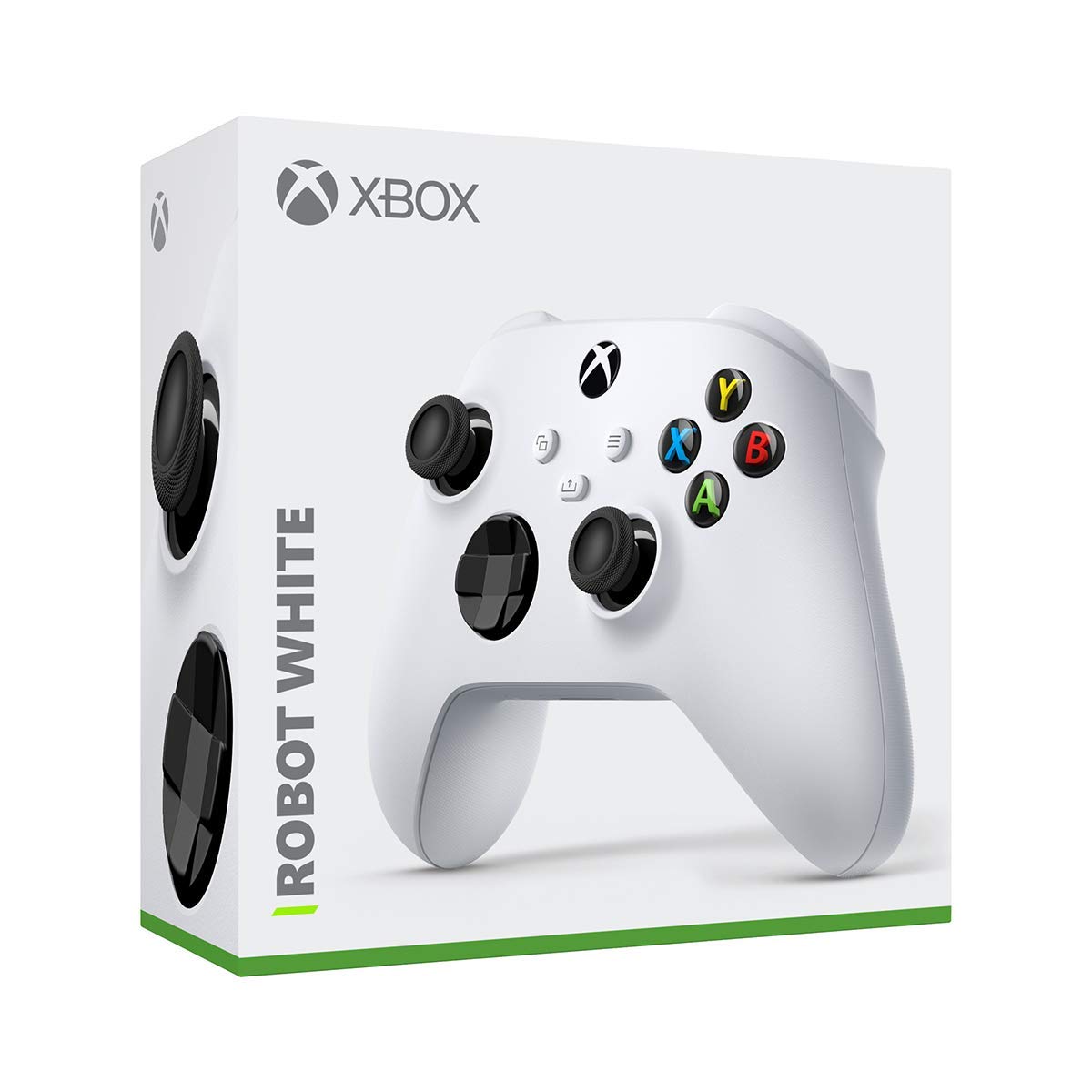 وحدة تحكم طراز 1914 Series S، متوافقة مع Xbox Series X/S، ولوحة ألعاب Xbox One X/S لجهاز Xbox Series X/S، ومقبس سماعة رأس 3.5 مم، لون أبيض روبوت