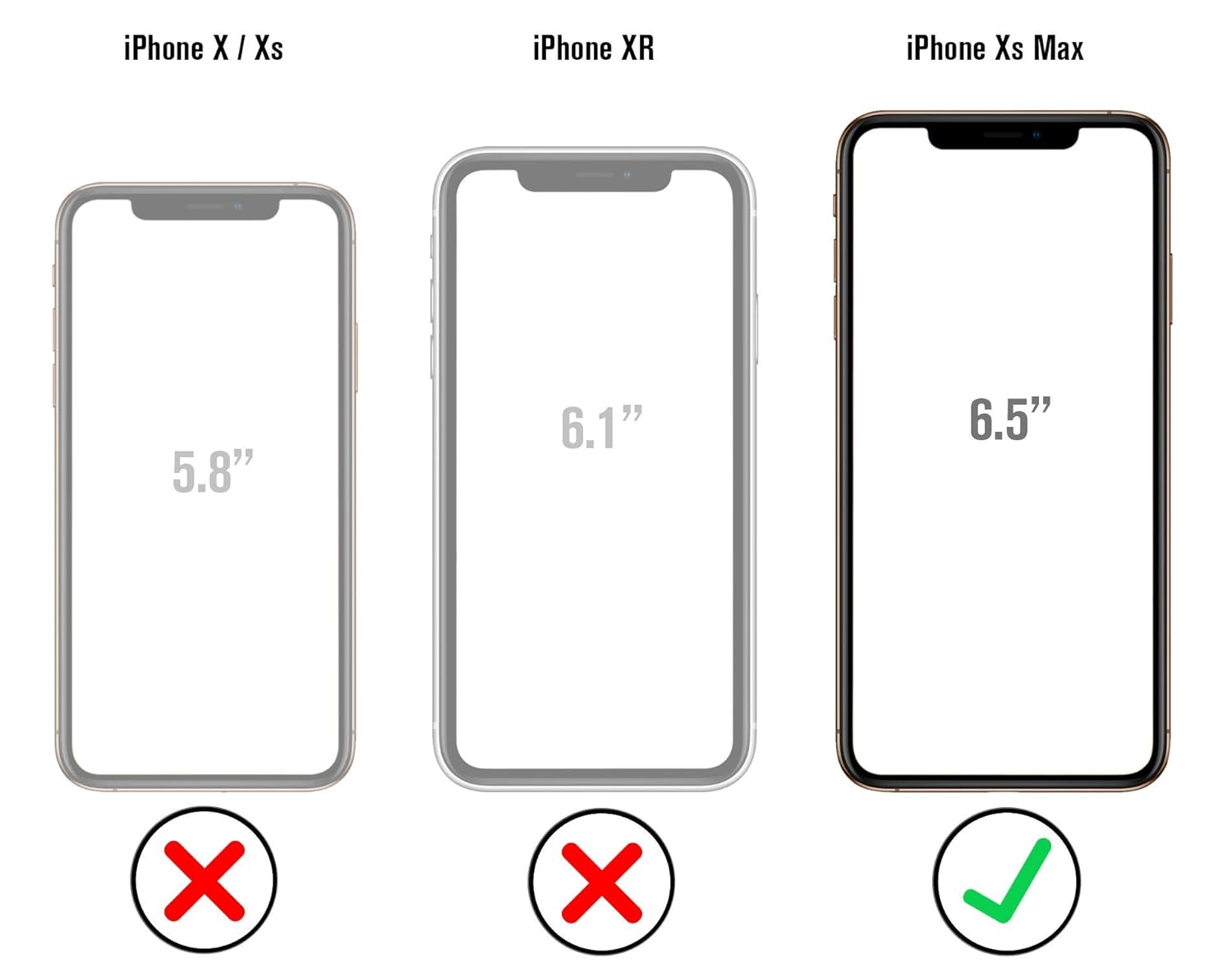 حافظة حماية من الصدمات CATALYST لجهاز iPhone XS Max