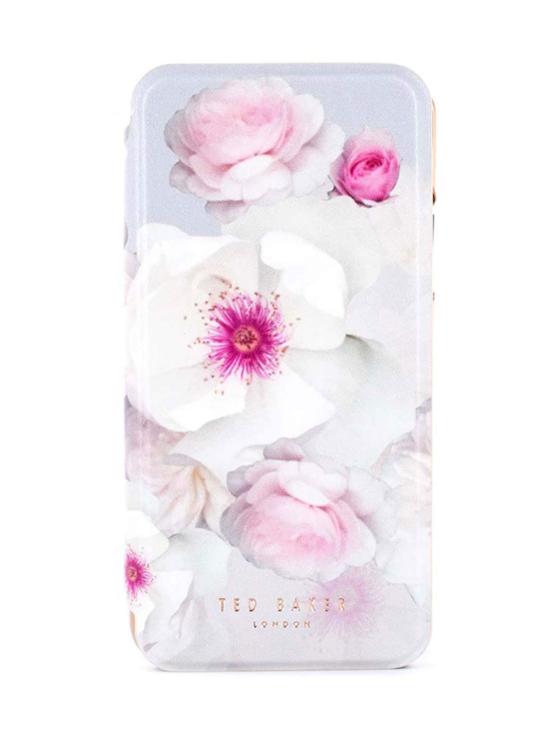 Ted Baker - Mirror Folio Case for iPhone X NALIBISE - Chelsea Grey