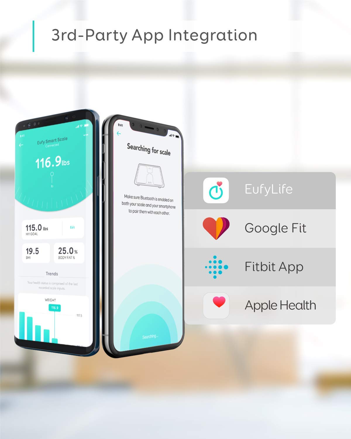 Anker Eufy Smart Scale C1 with Bluetooth - Black