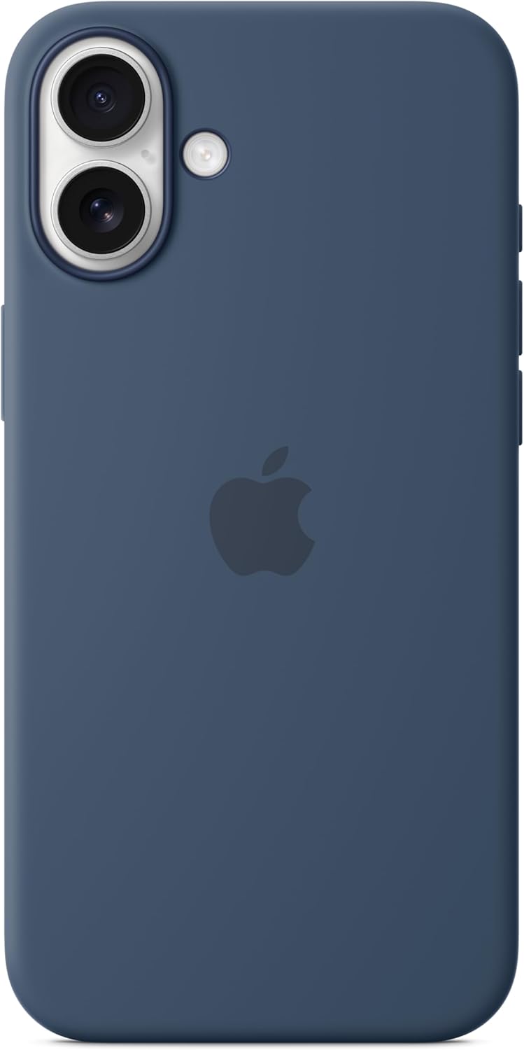 Apple iPhone 16 Plus Silicone Case with MagSafe - Denim