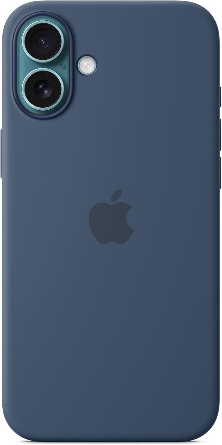 Apple iPhone 16 Plus Silicone Case with MagSafe - Denim