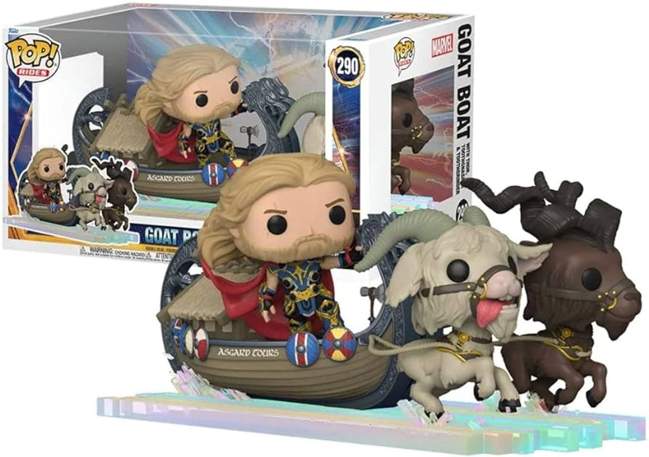 Pop! Rides Super Deluxe: Thor – Love & Thunder – The Goat Boat